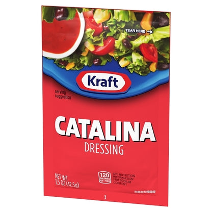 Kraft Portion Control Catalina Dressing Single Serve, 60 x 42.5 GR Case - DOT product image 6