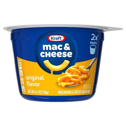 Kraft Original Easy Macaroni & Cheese, 8 x 116 GR Case - DOT product image 2