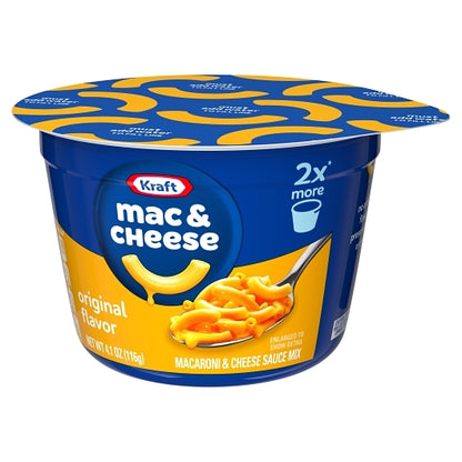 Kraft Original Easy Macaroni & Cheese, 8 x 116 GR Case - DOT product image 3