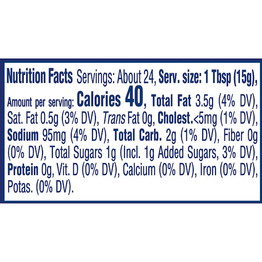 Miracle Whip Squeeze Mayonnaise Bottle, 12 x 12 fl oz Case - DOT product image 8