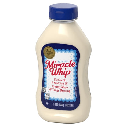 Miracle Whip Squeeze Mayonnaise Bottle, 12 x 12 fl oz Case - DOT product image 6