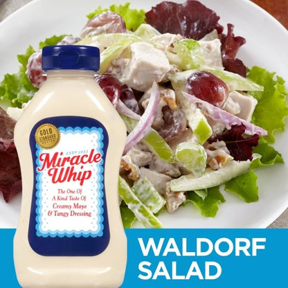 Miracle Whip Squeeze Mayonnaise Bottle, 12 x 12 fl oz Case - DOT product image 3