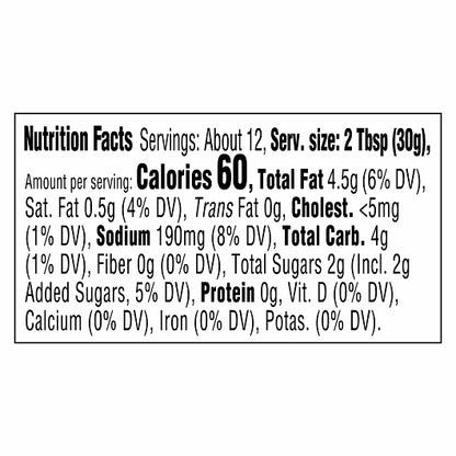 Kraft Tartar Sauce Bottle, 12 x 354 ML Case - DOT product image 8