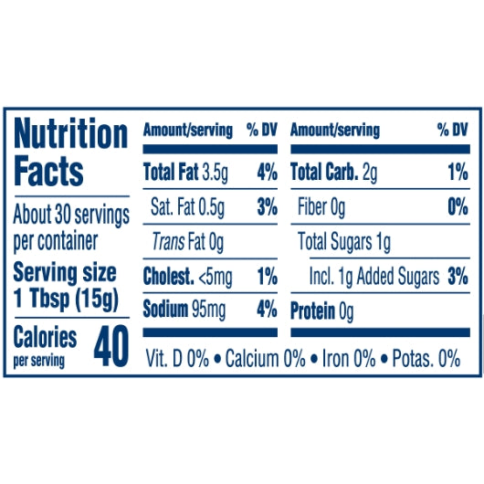Kraft Original Mayonnaise Salad Mayonnaise Jar, 12 x 15 fl oz Case - DOT product image 8