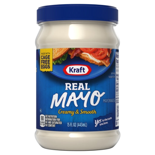 Kraft Mayonnaise Jar, 12 x 15 fl oz Case - DOT product image 2