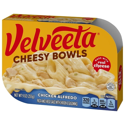 Velveeta Cheesy Skillets Dinner Chicken Alfredo, 6 x 9 oz Case - Alternate product angle or state