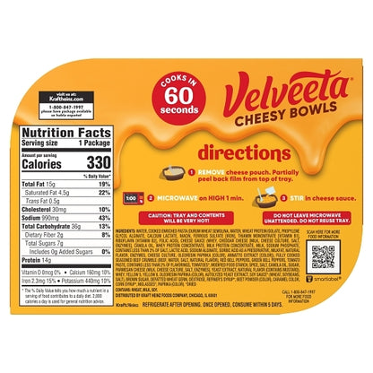 Velveeta Cheesy Skillets Dinner Lasagna, 6 x 255 GR Case - Alternate product angle or state
