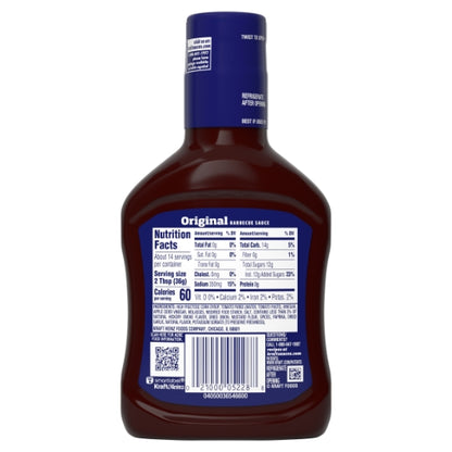 Kraft Original Bbq Sauce Bottle, 12 x 1.125 lb Case - DOT product image 5