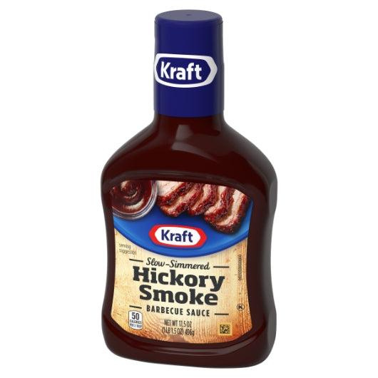Kraft Hickory Bbq Sauce Bottle, 12 x 17.5 oz Case - DOT product image 5
