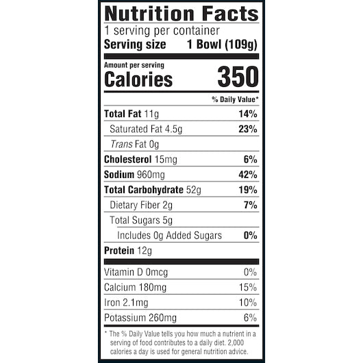 Cracker Barrel White Cheddar Macaroni & Cheese Dinner, 6 x 109 GR Case - DOT product image 7