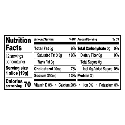 Kraft Deli Deluxe American Cheese, 12 x 226 GR Case - DOT product image 8