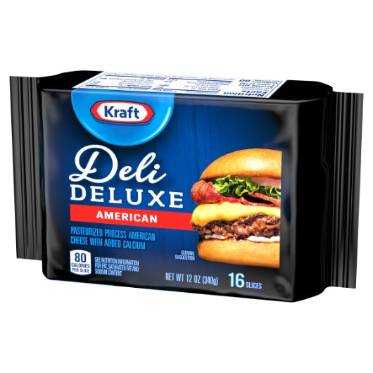Kraft Deli Deluxe American Cheese (Not Individually Wrapped), 12 x 12 oz Case - DOT product image 4