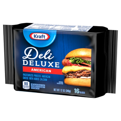 Kraft Deli Deluxe American Cheese (Not Individually Wrapped), 12 x 12 oz Case - DOT product image 4