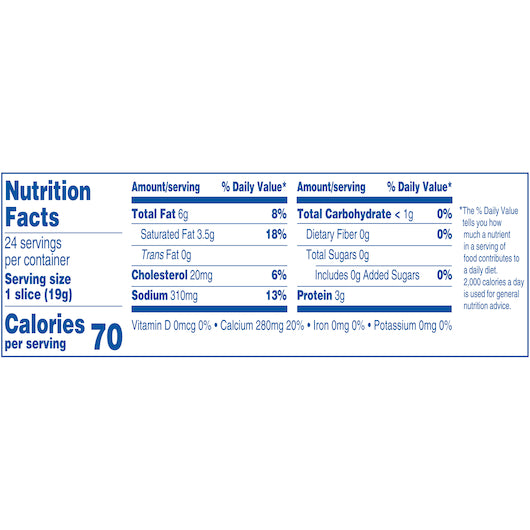 Kraft Deluxe Deli American Cheese, 12 x 1 lb Case - DOT product image 6
