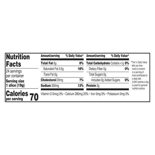 Kraft Deluxe Deli American Cheese, 12 x 1 lb Case - DOT product image 7