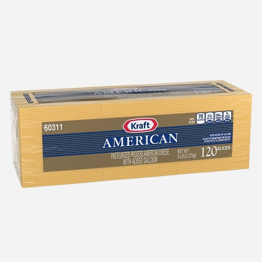 Kraft Regular Yellow American Cheese, 4 x 2.27 KG Case - DOT product image 4