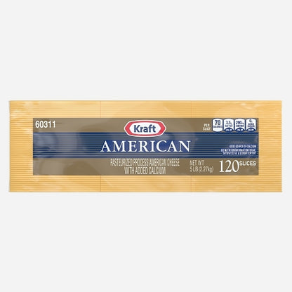 Kraft Regular Yellow American Cheese, 4 x 2.27 KG Case - DOT product image 3