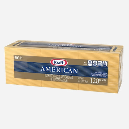 Kraft Regular Yellow American Cheese, 4 x 2.27 KG Case - DOT product image 5