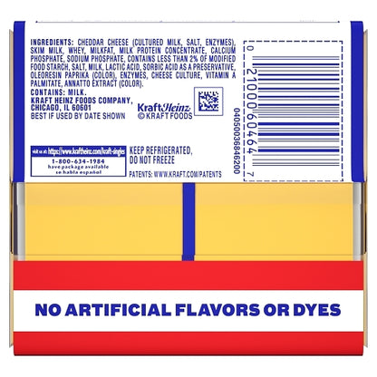 Kraft Individually Wrapped American Cheese Singles, 12 x 12 oz Case - DOT product image 5