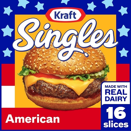 Kraft Individually Wrapped American Cheese Singles, 12 x 12 oz Case - DOT product image 3