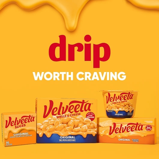 Velveeta Individually Wrapped Sliced Cheese, 12 x 340 GR Case - DOT product image 6