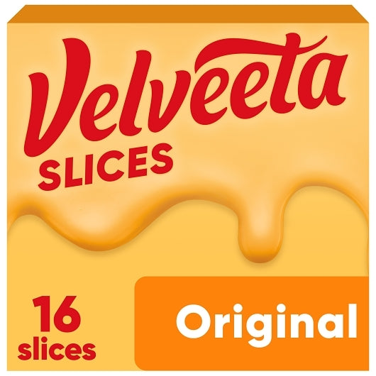 Velveeta Individually Wrapped Sliced Cheese, 12 x 340 GR Case - GS1 mobile-ready hero image