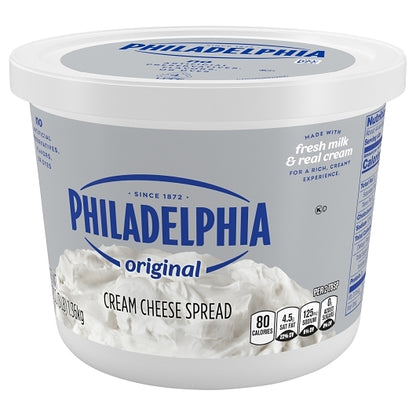 Kraft Philadelphia Soft Cream Cheese, 6 x 3 lb Case - DOT product image 3