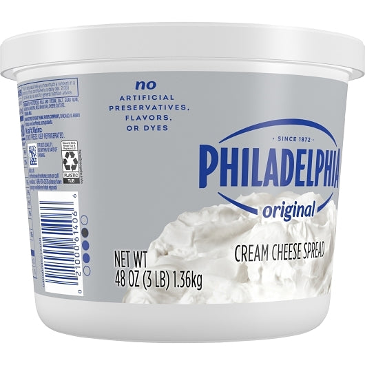 Kraft Philadelphia Soft Cream Cheese, 6 x 3 lb Case - DOT product image 4