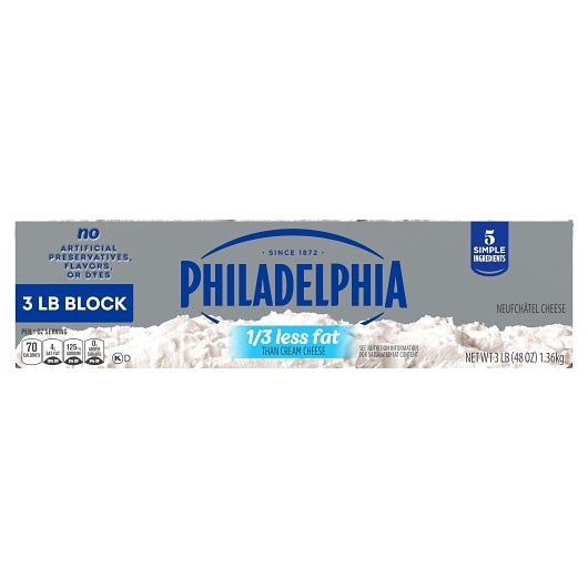 Philadelphia Light Neufchatel, 6 x 3 lb Case - DOT product image 3
