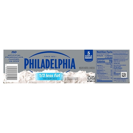 Philadelphia Light Neufchatel, 6 x 3 lb Case - DOT product image 7