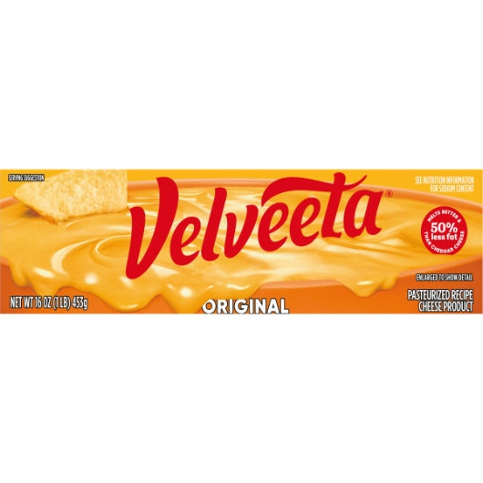Velveeta Cheese, 12 x 453 GR Case - DOT product image 2