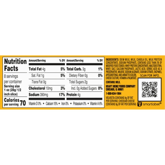 Velveeta Cheese, 12 x 8 oz Case - DOT product image 5