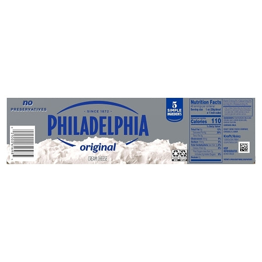 Philadelphia Firm Cream Cheese, 6 x 3 lb Case - DOT product image 7