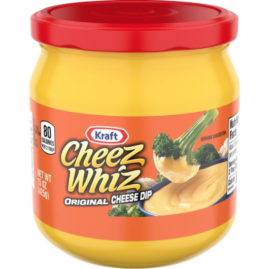 Kraft Plain Cheese Whiz, 12 x 425 GR Case - DOT product image 4