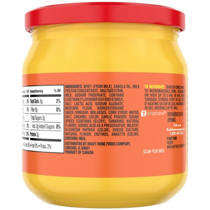 Kraft Plain Cheese Whiz, 12 x 425 GR Case - DOT product image 5