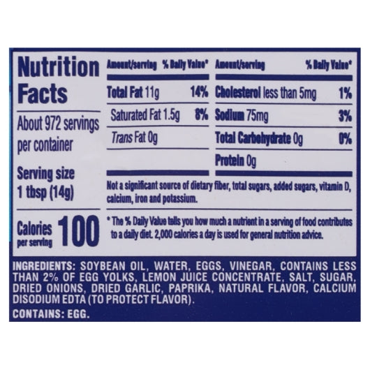 Kraft Real Mayonnaise Bulk, 1 x 30 lb Case - DOT product image 7