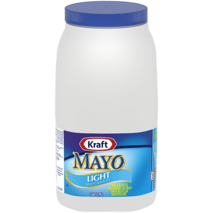 Kraft Light Mayonnaise Bulk, 4 x 1 GA Case - Condiments & Sauces