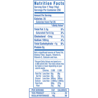 Kraft Light Mayonnaise Bulk, 4 x 1 GA Case - DOT product image 5