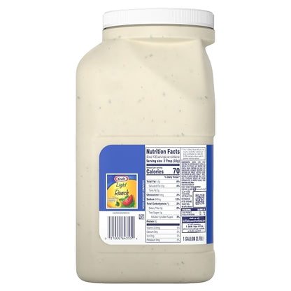 Dressing Light Done Right Ranch Dressing Bulk, 4 x 1 GA Case - DOT product image 7