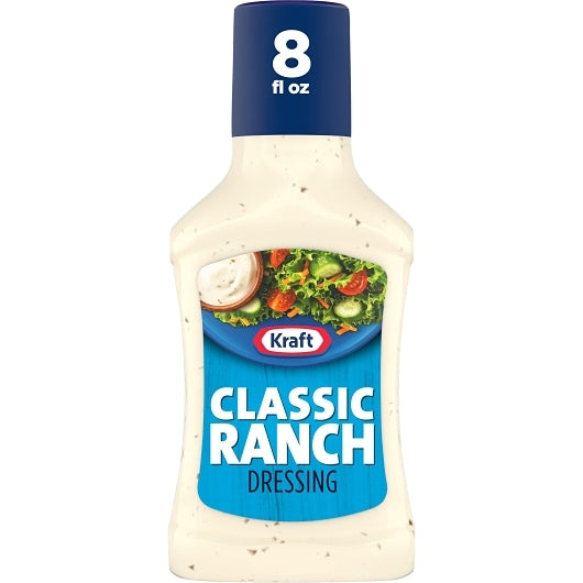 Kraft Classic Ranch Dressing Bottle, 9 x 8 fl oz Case - DOT product image 3