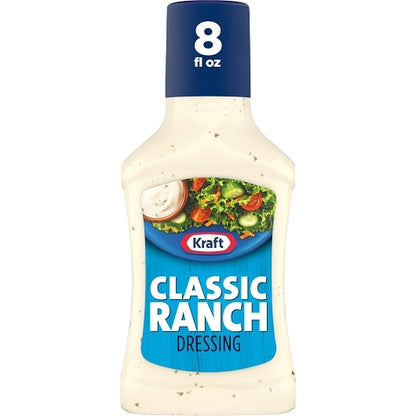 Kraft Classic Ranch Dressing Bottle, 9 x 8 fl oz Case - DOT product image 3