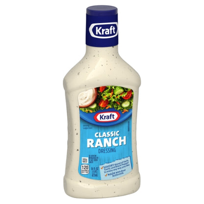 Kraft Ranch Dressing Bottle, 6 x 16 fl oz Case - DOT product image 6
