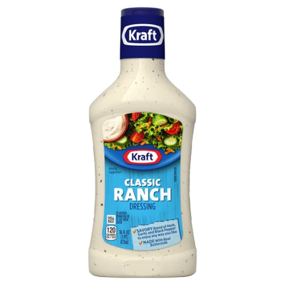 Kraft Ranch Dressing Bottle, 6 x 16 fl oz Case - DOT product image 2