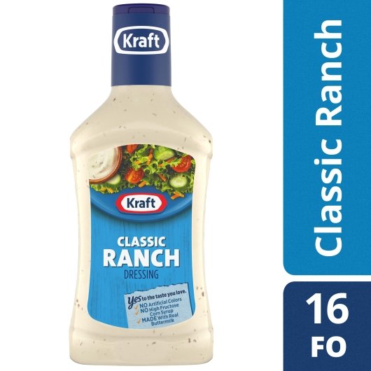 Kraft Ranch Dressing Bottle, 6 x 16 fl oz Case - DOT product image 4