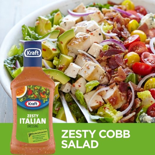 Kraft Zesty Italian Dressing Bottle, 6 x 473 ML Case - DOT product image 3