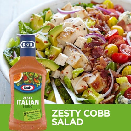 Kraft Zesty Italian Dressing Bottle, 6 x 473 ML Case - DOT product image 3