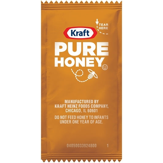 Kraft Honey Single Serve, 200 x 9 GR Case - Pantry Ingredients