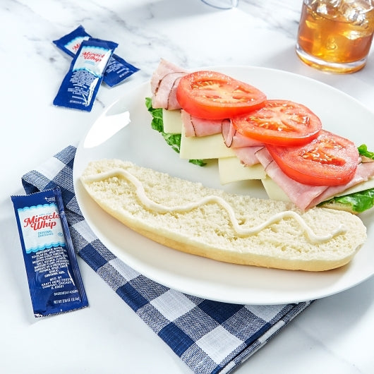 Miracle Whip Original Salad Mayonnaise Single Serve, 200 x 0.44 oz Case - DOT product image 4