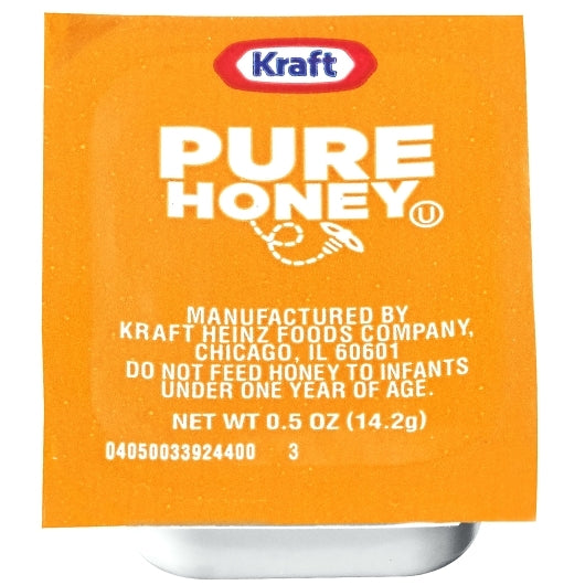 Honey Cup Honey Single Serve, 200 x 0.5 oz Case - Pantry Ingredients