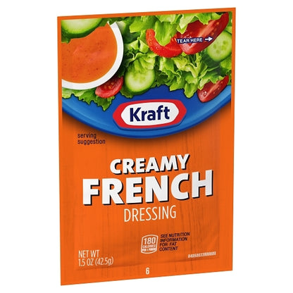 Kraft Creamy French Dressing Single Serve, 60 x 42.5 GR Case - DOT product image 4